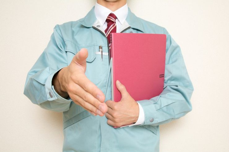 頼りになる作業員